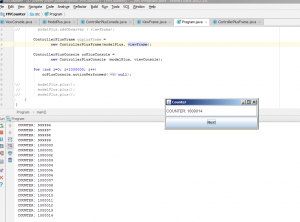 Отчёт от 9752 за MVC шаблон / MVC - Counter - ControllerPlusConsole