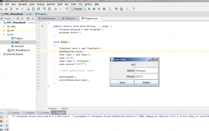 Отчёт от 9752 за MVC шаблон / MVC - PhoneBook - User Struct