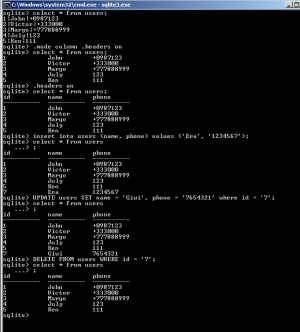 Отчёт от 9752 за MVC шаблон / MVC - PhoneBook - UserSQL - Queries