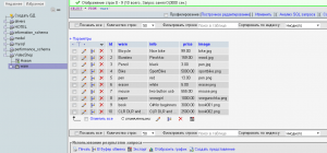 Отчёт от 9752 за Интернет-магазин / phpMyAdmin