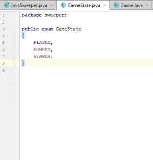 Отчёт от 9838 за Java Sweeper / Недетские состояния