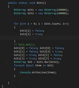 Отчёт от 9858 за Коллекция графов / BitArray
