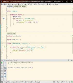 Отчёт от 986 за MVC шаблон / MVC - Counter - ViewConsole