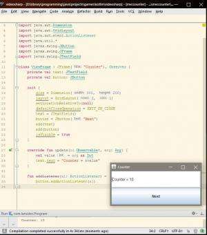 Отчёт от 986 за MVC шаблон / MVC - Counter - ViewFrame