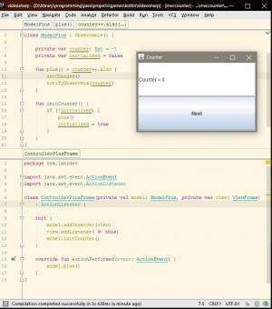 Отчёт от 986 за MVC шаблон / MVC - Counter - ControllerPlusFrame