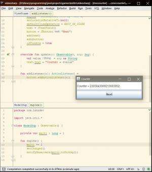 Отчёт от 986 за MVC шаблон / MVC - Counter - ModelDuplex