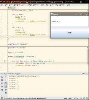 Отчёт от 986 за MVC шаблон / MVC - Counter - ControllerDuplex