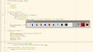 Отчёт от 986 за Java Sweeper / Картинка в кубике