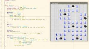 Отчёт от 986 за Java Sweeper / Ограда из единиц