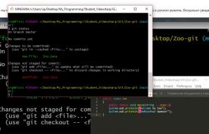 Отчёт от 9913 за Система Git / git add checkout