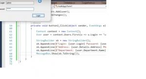 Отчёт от 9913 за Entity Framework / Добавление - Извлечение